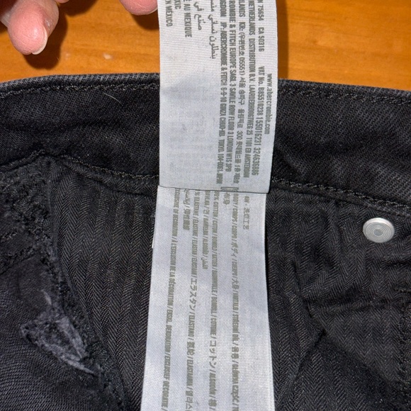 Abercrombie & Fitch 90’s Ultra High Rise Straight Leg Jeans Womens 28/10 Casual - Picture 6 of 11